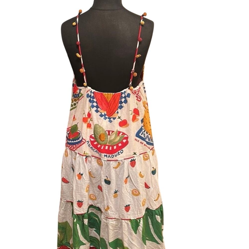 FARM RIO Mixed Picnic Maxi Dress Size XL New with Tag Sold out online - Picture 12 of 16